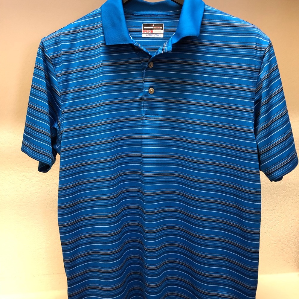 Grand Slam blue golf polo shirt